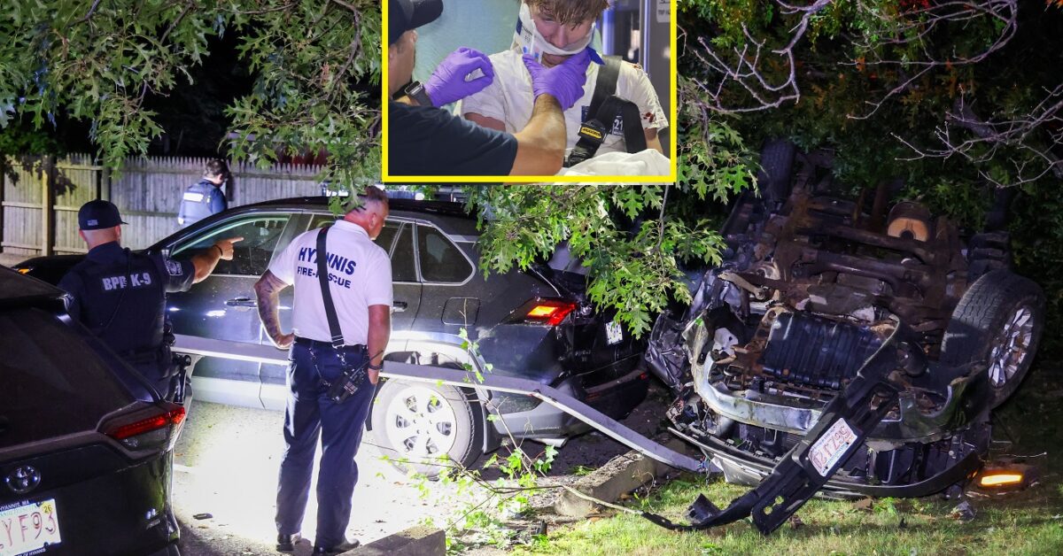 Man charged with drunk driving after explosive rollover crash in ...